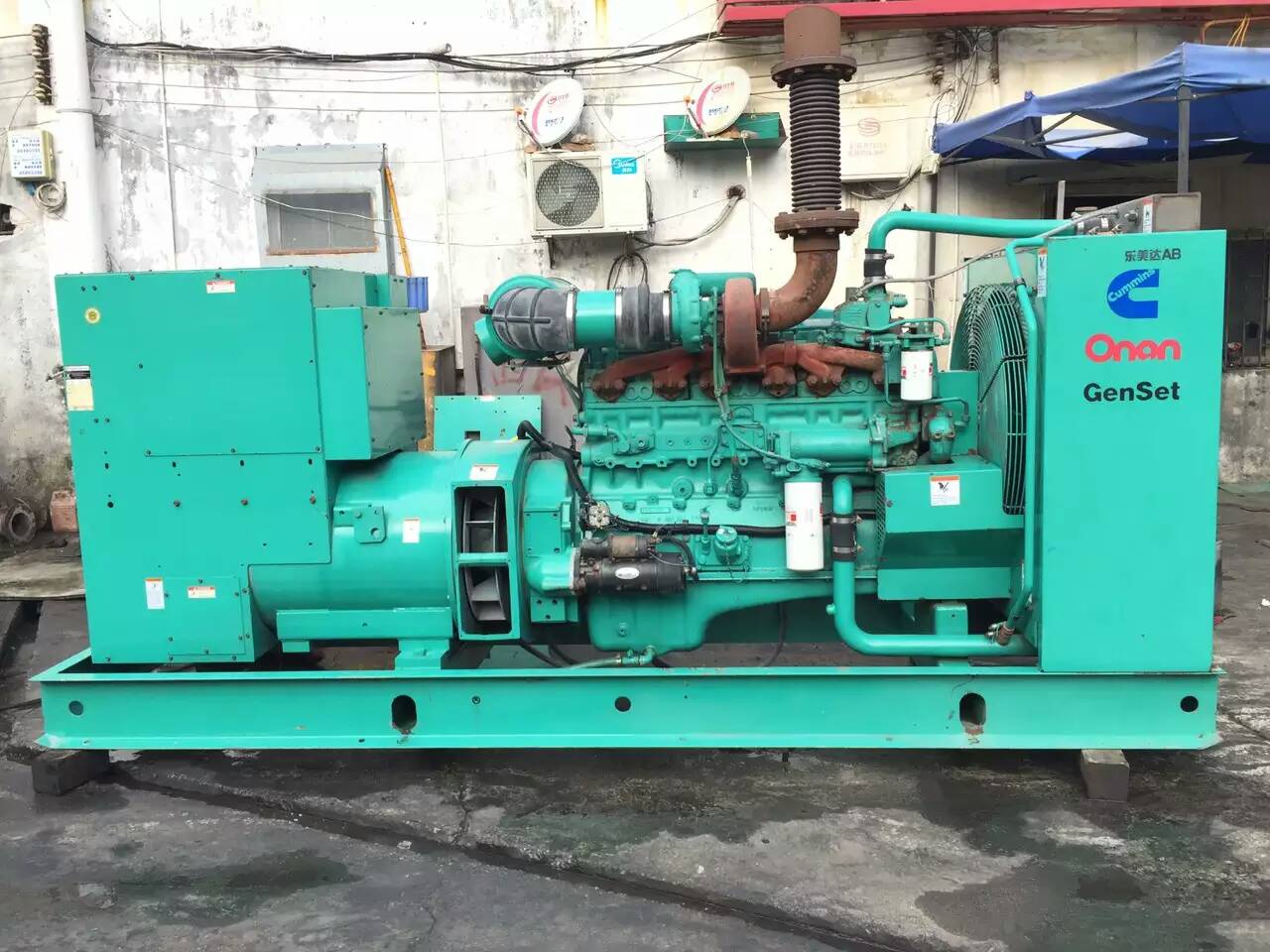 崇阳租赁发电机-柴油发电机不正常冒烟的原因